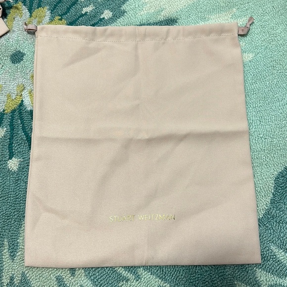 14x15” Stuart Weitzman Pink Dust Bag - Picture 1 of 2